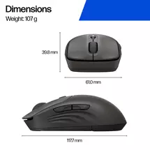 HP Mice | HP 405 Quiet Black Wireless Mouse | In Stock | Quzo UK