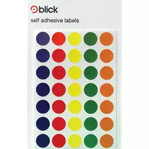 Blick | Blick Labels Circles Assorted 13mm 140 Labels x20 (Pack 2800)