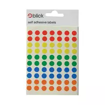 Blick | Blick Labels Circles Assorted 8mm 350 Labels x20 (Pack 7000)
