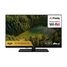 32 inch Smart TV | Bush 32HT25CB TV 81.3 cm (32") HD Smart TV Wi-Fi Black