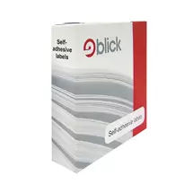 Blick | Blick Labels Dispenser Pack White D2550 25x50mm (Pack 400 Labels)