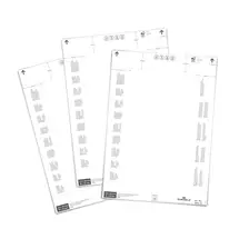 Labels | Durable 103102 80 pc(s) White Rectangle | In Stock