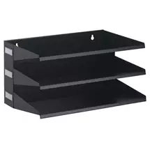 Durable | Durable 335901 desk tray/organizer Black | In Stock