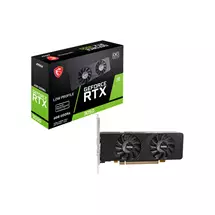 MSI  | MSI GEFORCE RTX 3050 LP E 6G OC graphics card NVIDIA 6 GB GDDR6