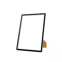 Picture Frames | Deflecto A5 Lightweight Wallmounted Picture/Certificate Frame Black