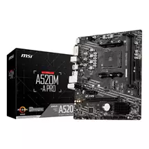 Motherboards | MSI A520M-A PRO motherboard AMD A520 Socket AM4 micro ATX