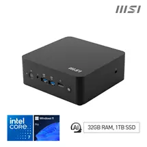 Desktop PCs | MSI Cubi NUC AI+ 2MG Intel Core Ultra 7 258V, Desktop PC, NUC, SFF,