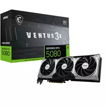 MSI Graphics Cards | MSI VENTUS GeForce RTX5080 16G 3X OC NVIDIA GeForce RTX 5080 16 GB