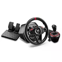 Trending Products | Thrustmaster T128 Shifter Pack Black Steering wheel + pedals + shifter