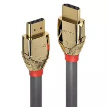 Monitor Cables | Lindy 1m High Speed HDMI Cable, Gold Line | In Stock