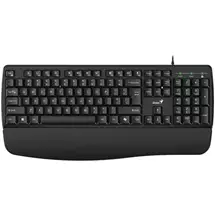 New Arrivals &amp; Just In | Genius KB123 Wired AI Copilot Business Keyboard with Palm Rest, USB