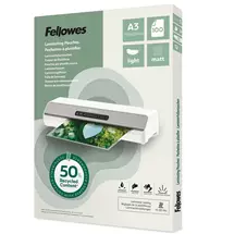 FELLOWES | Fellowes Recycled Laminating Pouch A3 2x80 Micron Matt (Pack 100)