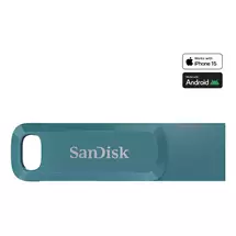 Turquoise | SanDisk Ultra Dual Drive Go USB flash drive 1 TB USB TypeC 3.2 Gen 1