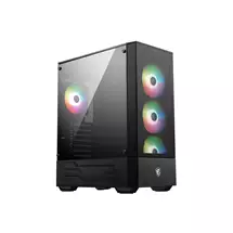 MSI  | MSI MAG Forge 112R Midi Tower Black, Transparent | In Stock