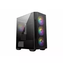Mini ATX Case | MSI MAG Forge M100R Midi Tower Black, Transparent | In Stock