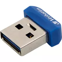 Memory  | Verbatim Store 'n' Stay NANO - USB 3.0 Drive 64 GB - Blue