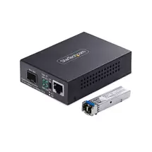 New Arrivals &amp; Just In | StarTech.com Gigabit Ethernet CoppertoFiber Media Converter, SM LC,