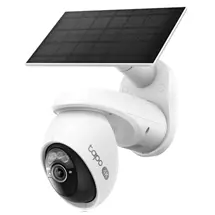 Security Cameras  | TP-Link Tapo Solar-Powered Pan/Tilt Security Camera Kit