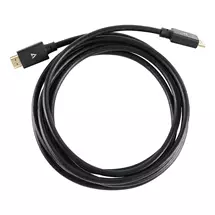 V7 | V7 HDMI 2.1 Cable 48 Gbps 8K UHD 3m/10ft Black | In Stock