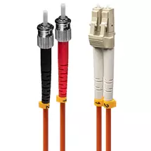 Lindy | Lindy 1m LC-ST OM2 50/125 Fibre Optic Patch Cable | In Stock