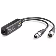 Audio Cables | Audinate AES3 audio cable 4 x XLR (3-pin) RJ-45 Black