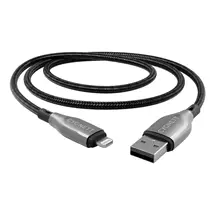 Cygnett | Cygnett CY4660PCCAL lightning cable 2 m Black, Grey