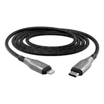 Cables - USB | Cygnett CY4669PCCCL lightning cable 2 m Black | In Stock