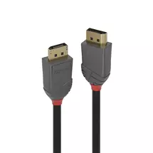 Displayport Cables | Lindy 15m DisplayPort 1.1 Cable, Anthra Line | In Stock