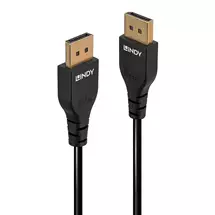 Displayport Cables | Lindy 3m Slim DisplayPort 1.4 Cable | In Stock | Quzo UK