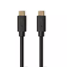Cables | Port Designs 900074 USB cable 1 m USB C Black | In Stock