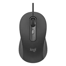 Top Brands | Logitech Signature Wired M520 for Business mouse Office Ambidextrous