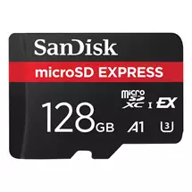 New Arrivals &amp; Just In | SanDisk Express 128 GB MicroSDXC UHS-I | In Stock | Quzo UK