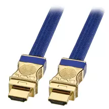 New Arrivals &amp; Just In | Lindy 1m Gold HDMI cable HDMI Type A (Standard) Blue