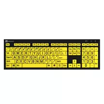 Logickeyboard | Logickeyboard LKBLPBYBJPUUK keyboard Home USB QWERTY English Black,