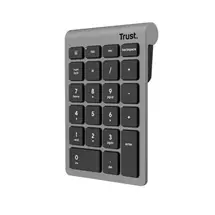 Trust | Trust Xalas numeric keypad Laptop/PC RF Wireless Silver