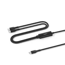 Cables | Belkin CAC004HQ1.5MBK USB cable USB 2.0 1.5 m USB C 2 x USB C Black