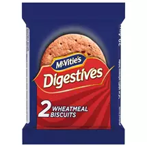 Top Brands | McVities Digestive Biscuit Two Pack Portions (Pack 24) - 0401061
