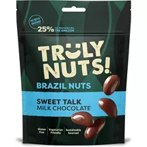 Top Brands | Truly Nuts Milk Chocolate Brazil Nuts One Tree planted for every