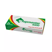 Wrapmaster | Wrapmaster Clingfilm Refills 450Mm X 300 Metre (Pack 3) - 0505003