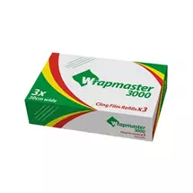 Wrapmaster | Wrapmaster Clingfilm Refill Roll 300Mm Width X 300M Length (Pack 3)