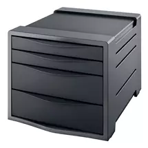 Drawer Sets | Rexel Choices Drawer Cabinet (Grey/Black) 2115609 | Quzo UK