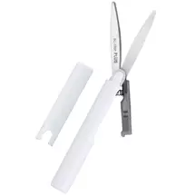 Pentel | Plus By Pentel Fluorine Coated Non Stick Curved Blades Pocket Scissors