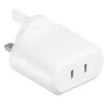 Power - Wall Plugs | Cygnett Power Plus 24W 4 USB-A Multiport Wall Charger, White