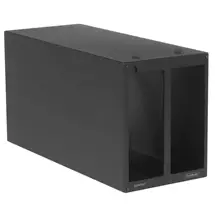 Sonnet | Sonnet DM-ENC-2M-D External Graphics card enclosure Black Aluminium