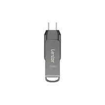 Lexar JumpDrive LJDD400128G-BNQNG USB flash drive 128 GB USB Type-C 3.2 Gen 1 (3.1 Gen 1) Grey