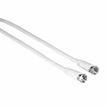 Hama | Hama 00205038 coaxial cable 3 m F White | Quzo UK