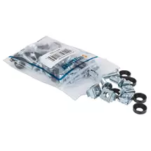Ic Intracom | Intellinet Cage Nut Set (20 Pack), M6 Nuts, Bolts and Washers,