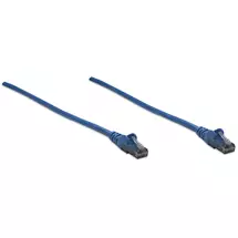 Ic Intracom | Intellinet Network Patch Cable, Cat6, 10m, Blue, CCA, U/UTP, PVC,