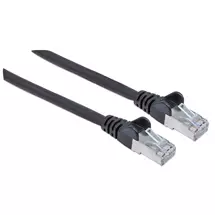 Ic Intracom | Intellinet Network Patch Cable, Cat6, 5m, Black, Copper, S/FTP, LSOH /