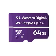 Sandisk Memory Cards | SanDisk WD Purple SC Ultra Endurance microSD Card - 64GB, microSDXC